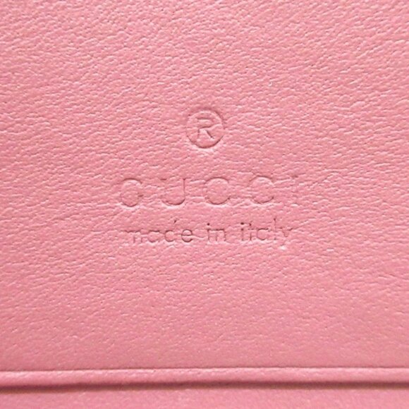 Auth GUCCI GG Blooms Beige Pink Multi PVC Bifold Wallet - Picture 8 of 8